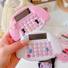 Cartoon Anime Kawaii Kt Cat Kuromi Cinnamoroll Purin Melody Calculator Portable Multifunctional Calculator Office Supplies