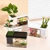 Plastic Amphibious Ecological Tank Transparent Goldfish Bowl Home Decoration Aquarium  Desktop