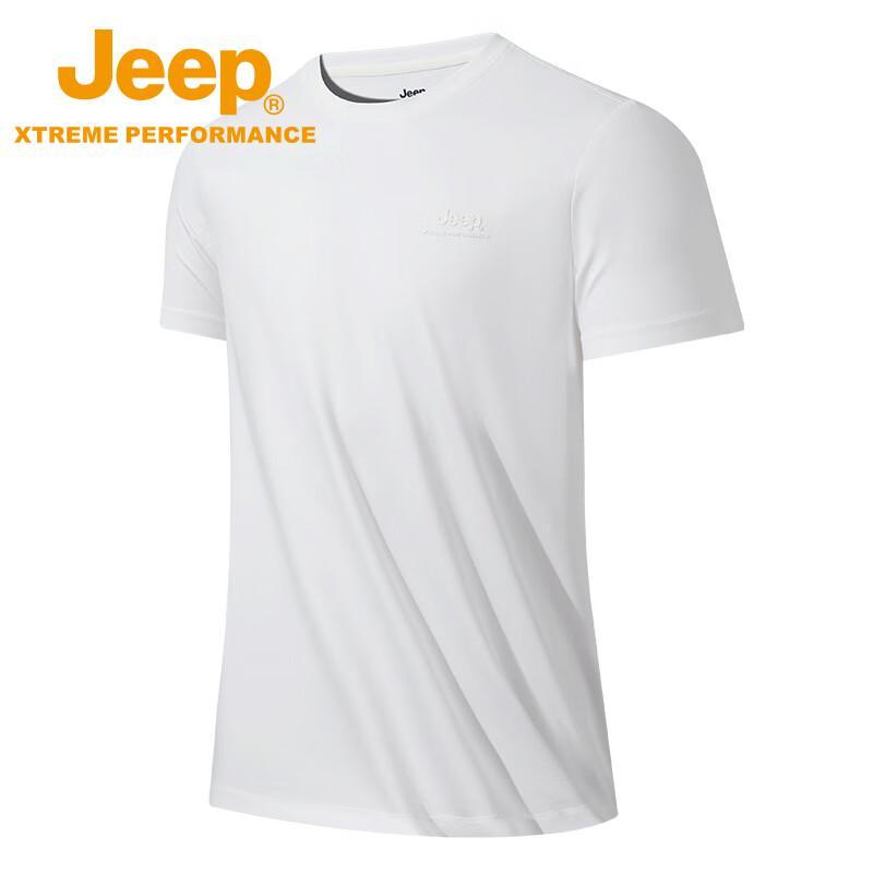 Jeep Men's Silky Breathable Outdoor T-Shirt