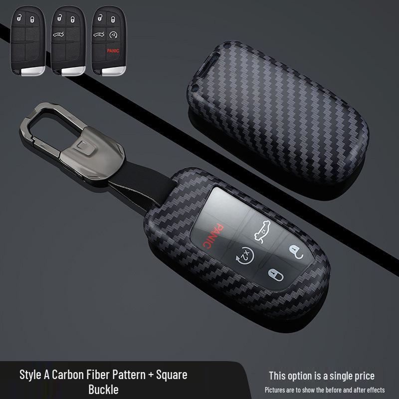Key Case for Jeep Compass, Renegade, Cherokee, and Commander