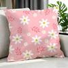 Art LLight pink gentle petalsed Cushion Cover Cushion Cover Set Pcs x x x Pillowcase Decorative Sofa Home Decor