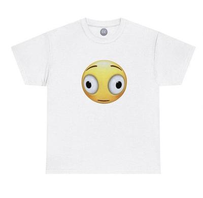 Cursed Emoji 0_0 Unisex Tee