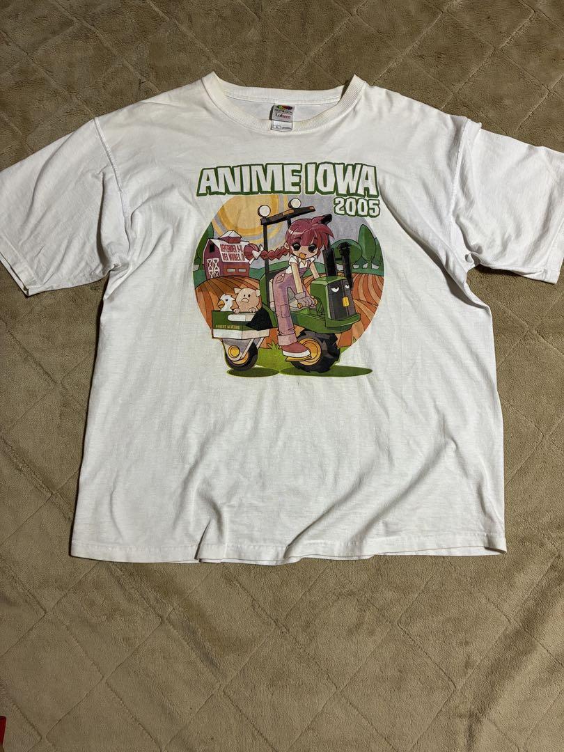 

[USED] Fruit of the Loom Anime Iowa 2005 T-shirt XL
