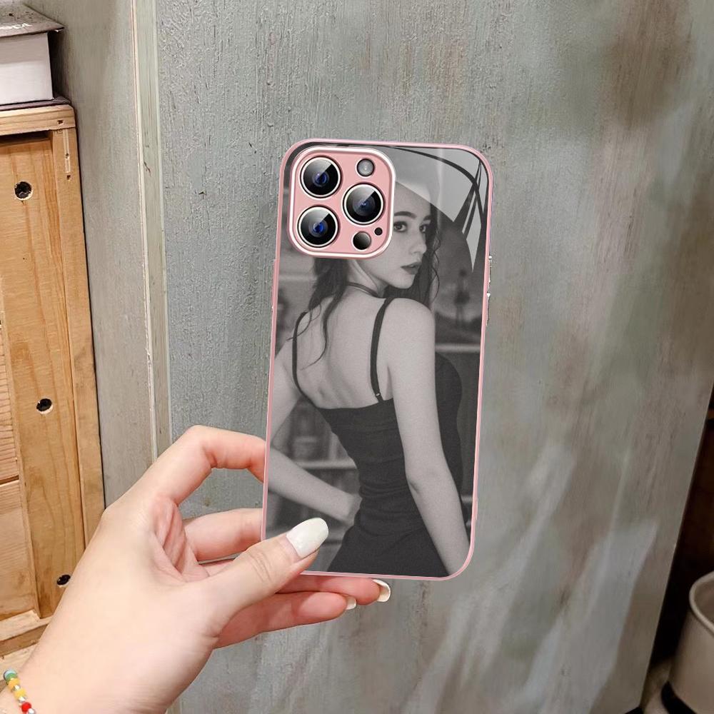 Dasha Taran Phone Case Tempered Glass For iphone 14 13 12 11 Pro Mini XS MAX 14Plus X XS XR Fundas