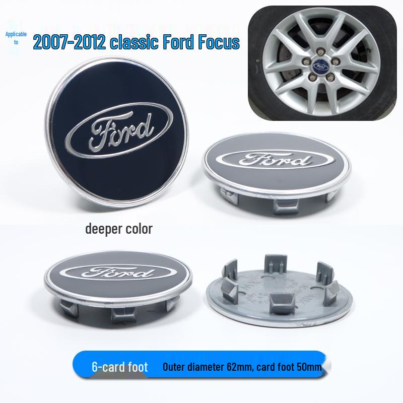 Kompatible Radnaben- und Reifenabdeckungen für Ford: Focus, Fiesta, Mondeo, Escort, Kuga, EcoSport