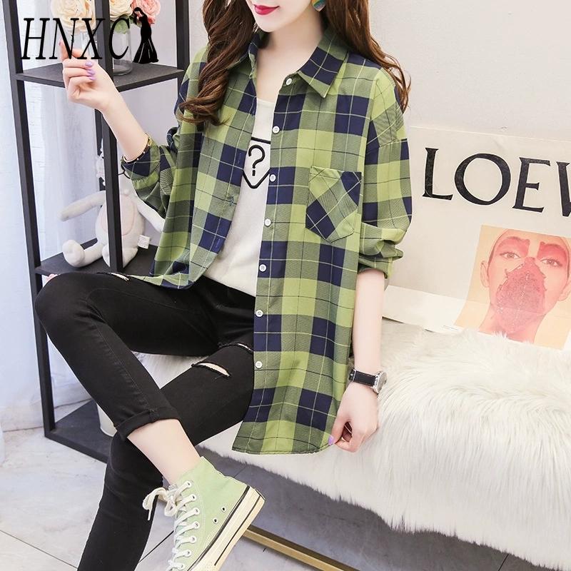 HNXC Women's Fashion Casual Long Sleeve POLO Neck Blouses & Shirts