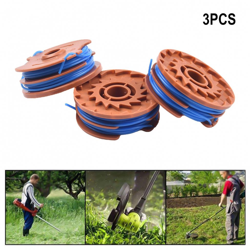 For TTB820GGT 600w Replacement Spool Edge Trimmer Solid 3pcs