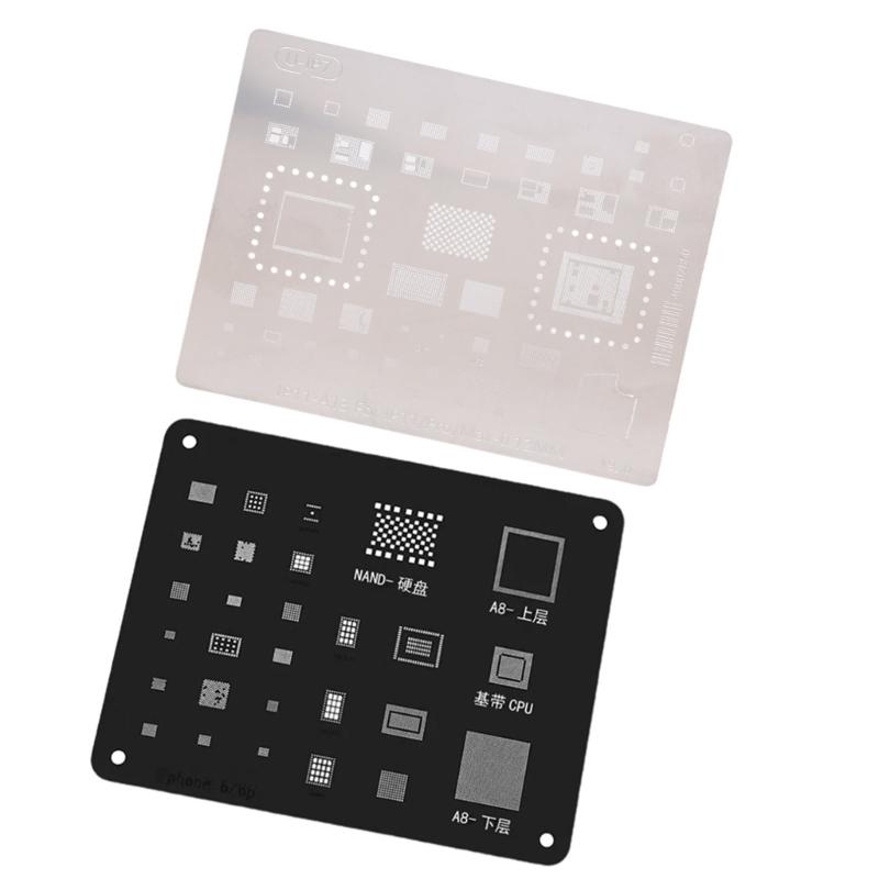 Professional Planting Tin Net Steel Reballing Stencil Kit Suitable for Mobile Phone Repair for Chip Tin Planting Solder