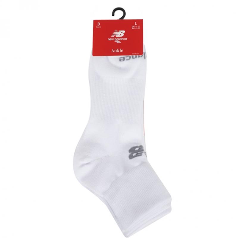 New Balance Performance Cotton Flat Knit Socks 3 Pack