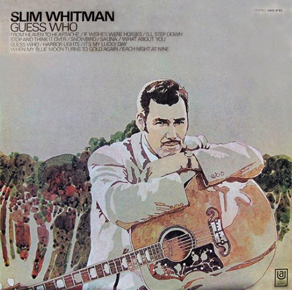 

LP Record SLIM WHITMAN - Guess Who UAS6783 United Artists 1971 UK Folk Used