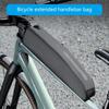 Waterproofed Cycling Handlebars Bag With Detachable Shoulder Strap and Elastics Storage Band for Mountain Bike