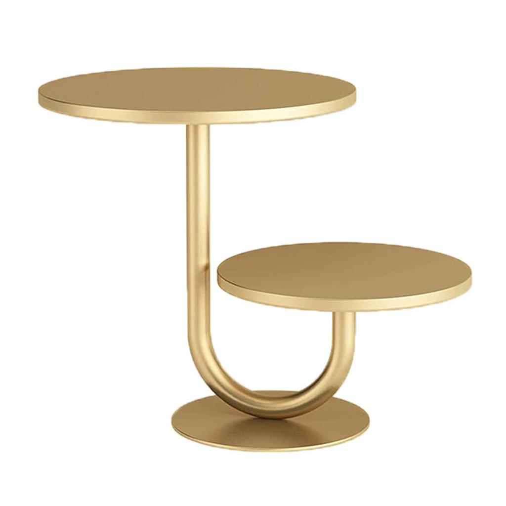 Wielopoziomowy Stojak Ekspozycyjny na Słodycze i Przekąski Dekoracyjny Okrągły Metalowy Deserownik Akcesoria na Imprezy