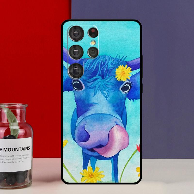 Vegan Pattern Funda Case For Samsung Galaxy S25 Ultra S9 S10 S20 S21 S22 Plus S23 Ultra S24 FE Phone Cover