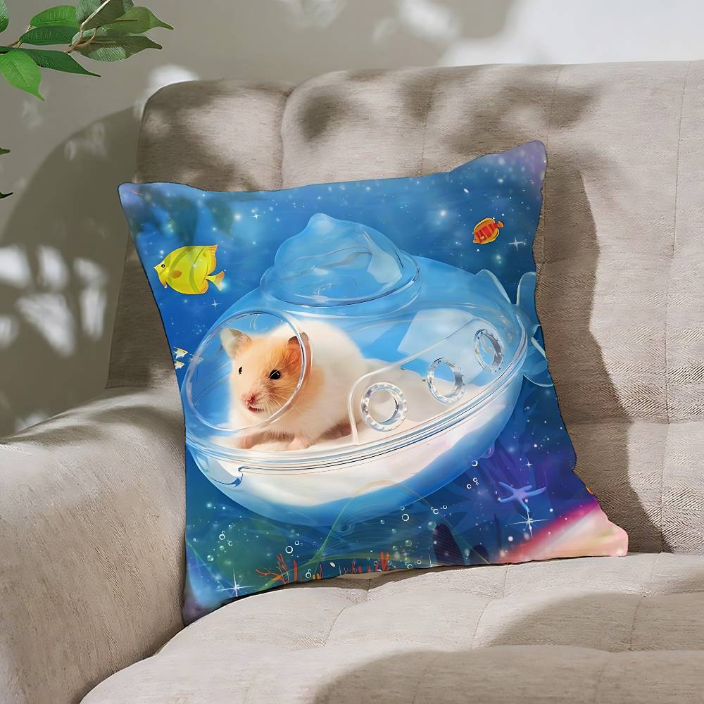 CuteFrutiger Aero Arts Customizable Square Pillowcases Stylish And Soft Perfect For Beds Cars And Sofas
