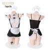 Feimu Rose Spitze Sexy Dienstmädchen Kostüm Set: Große Größe Hüfthoch Lingerie 20er-Pack