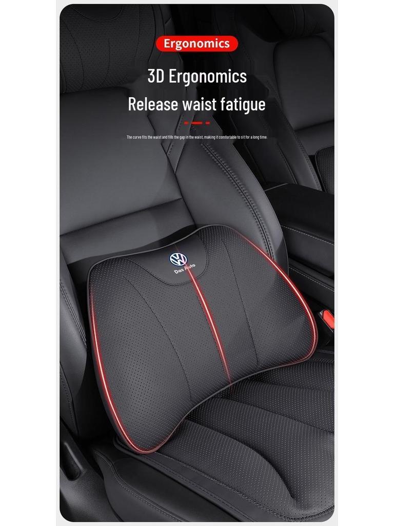 Volkswagen Bederní opěrka & Opěrka hlavy: Kompatibilní s Passat, Magotan, Sagitar, Bora, Lavida, Tharu, ID3/4/6.
