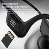 Wireless Earphone Bone Conduction Sport Swimming Bluetooth Compatible Headphone Hand-free With Mic For Running X7 Earbuds