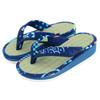 Tatami Sandals for Children Boys and Girls Calypso Tatami Sandals Size L [Takeharu] Japanese-made - - - Marine/Blue - (19cm, 20cm)