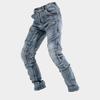 Kevlar Motorcycle Riding Pants - Slim Fit, Double Zipper, Four Seasons, European & American Style, Anti-Drop Racing Jeans.