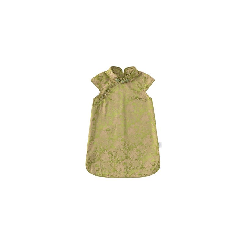 Insbobo Girls' Dress, Baby Girl's Dress, Summer New Style Children's Cheongsam Dress, Chinese Style Baby Clothing, Summer