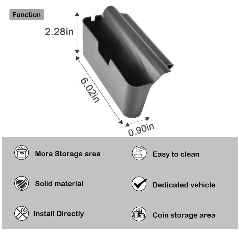 Center Console Gear Shifter Storage Organizer for 2025 Nissan Kicks Accessories Armrest Hanging Storage Box Gear Shift Car Tray