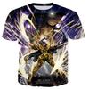 Anime The Knights of The Zodiac Saint Seiya 3D Printed T Shirt For Men Women Short Sleeve Harajuku Style Tops Streetwear Kid Tee
