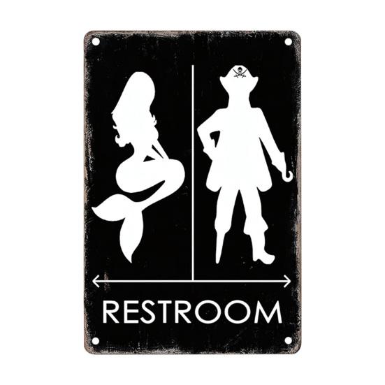 

Vintage Metal Tin Sign Stylish Wall Art Plaques 11.8x7.9 Inch Retro Decorative Signs Wall Decor for Bedroom Kitchen Living Room Cafes Bar Public B