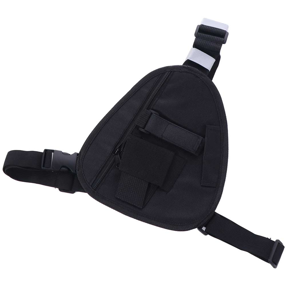 Adjustable Walkie Talkie Bag Crossbody Bag Interphone Chest Bag Hiking Camping