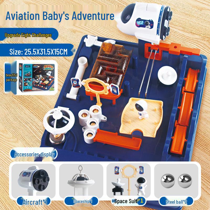 Little Bay Adventure Maze Marble Run Toy for Kids