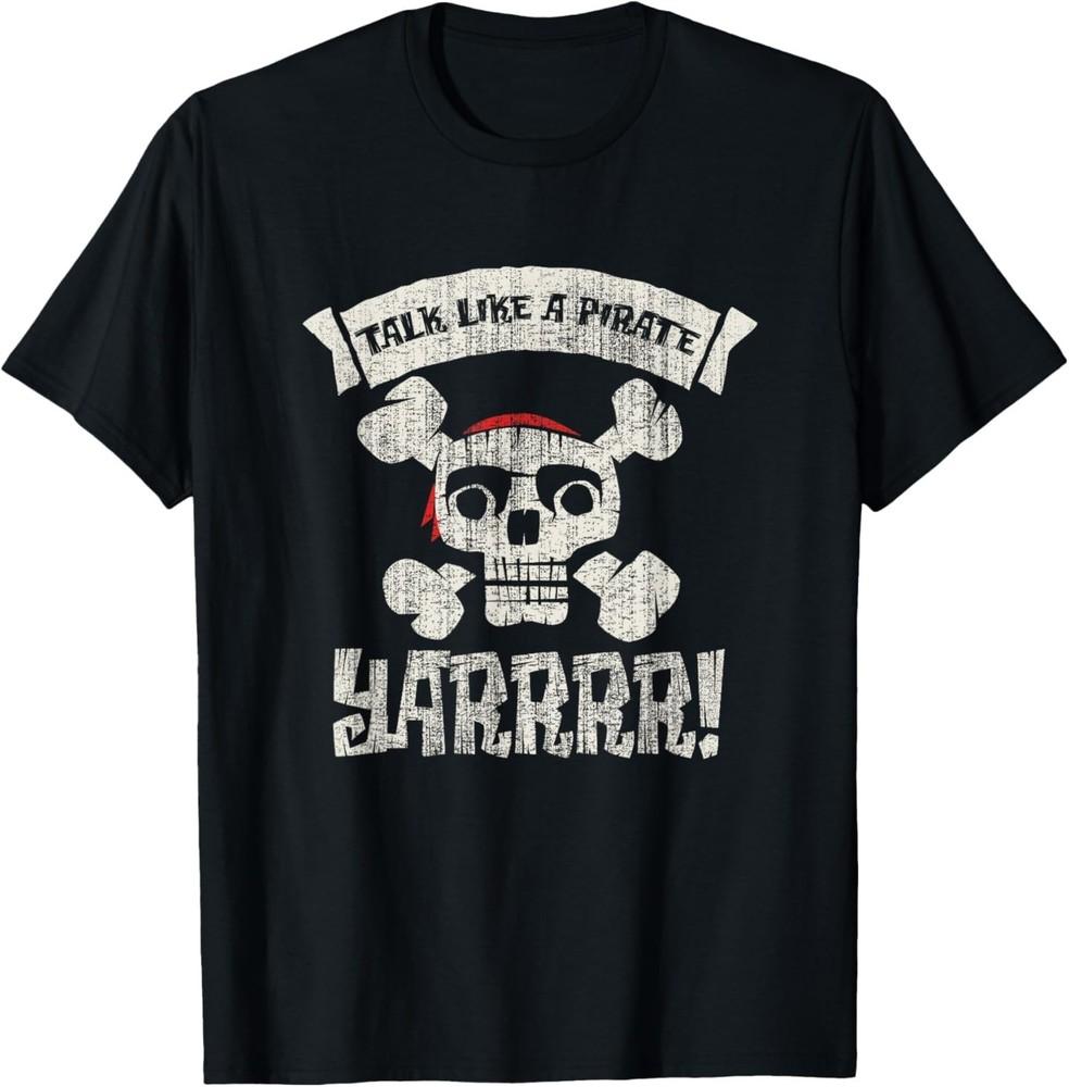 Talk Like A Pirate Yarrrr! Vintage T-Shirt S