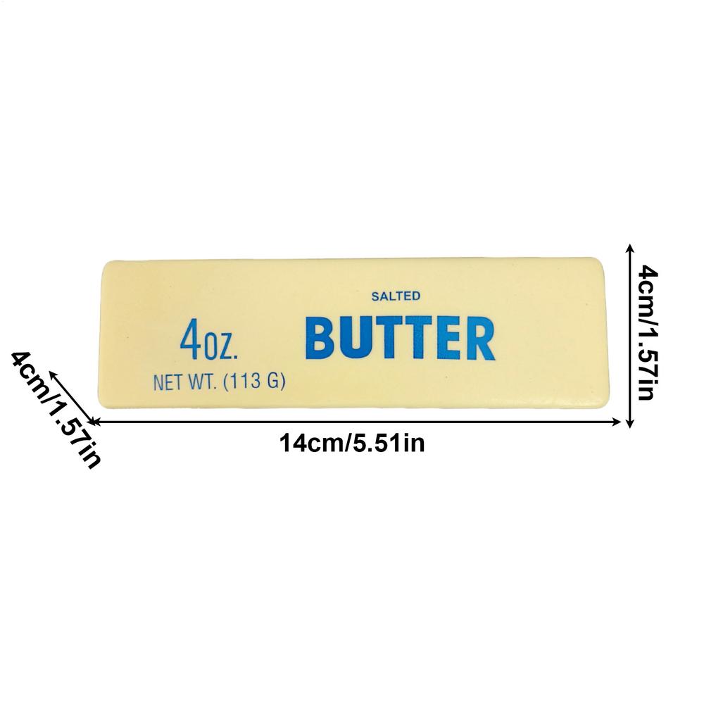 

1Pcs Antistress Butter Stick Stress & Anxiety Relief Fidget Toys Slow Rising Squishys Squeeze Elastic Cheese Stick Prank Toys