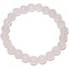 [Shinjuku Gin No Kura] 8mm Rose Quartz Bracelet, Approximately 18.5cm Long (Men's L, Women's LL Size), Natural Stone, Power Stone
