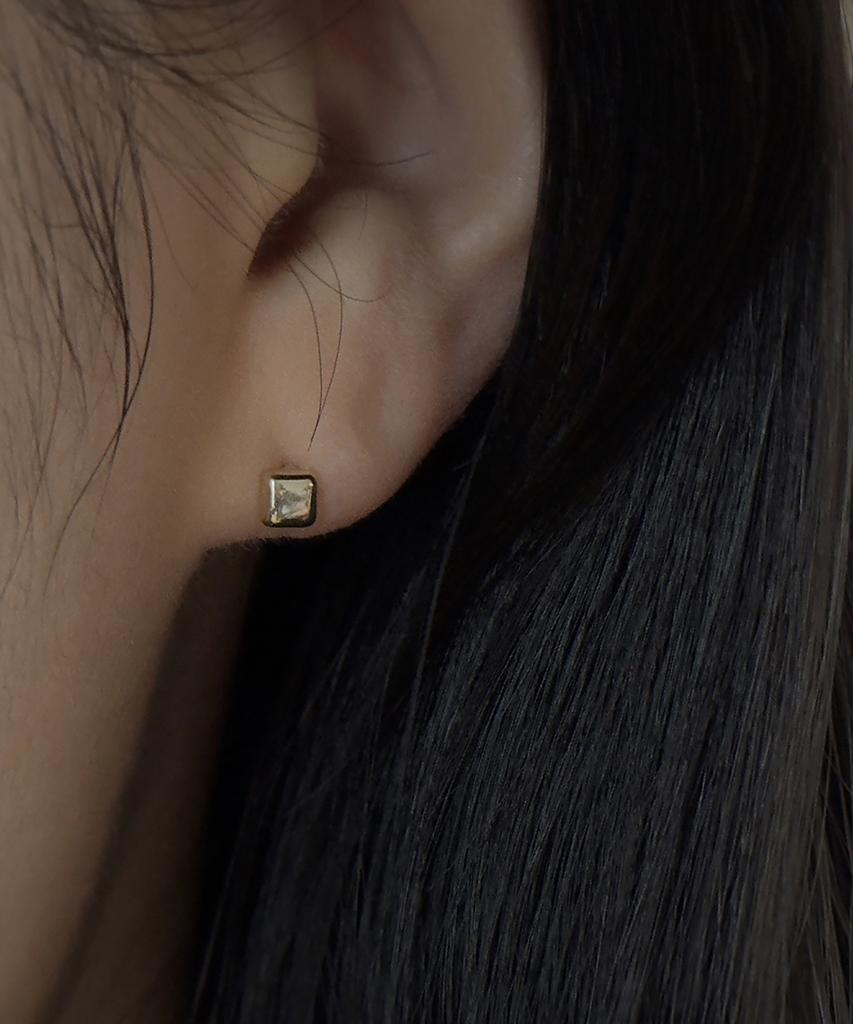 Faye 14K Cube Earrings