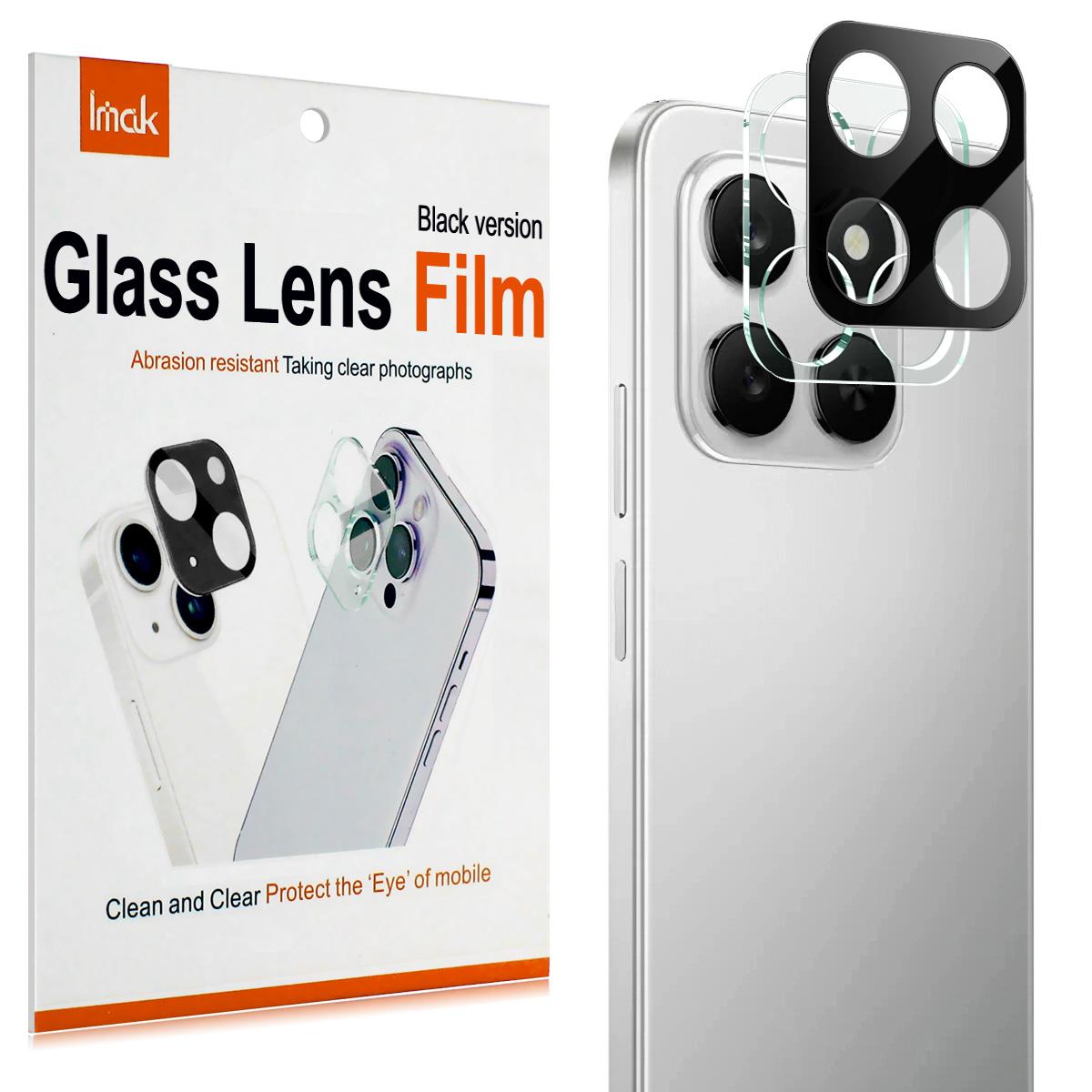 

Для Honor 400 Smart 5G Стекло IMAK Защитная пленка для линз из стекла высокой четкости Черная версия Honor 400 Smart 5G