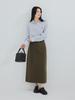 Shi Jian 100% Linen Striped Shirt with Embroidered Horse Design, Loose Fit, Spring Style.