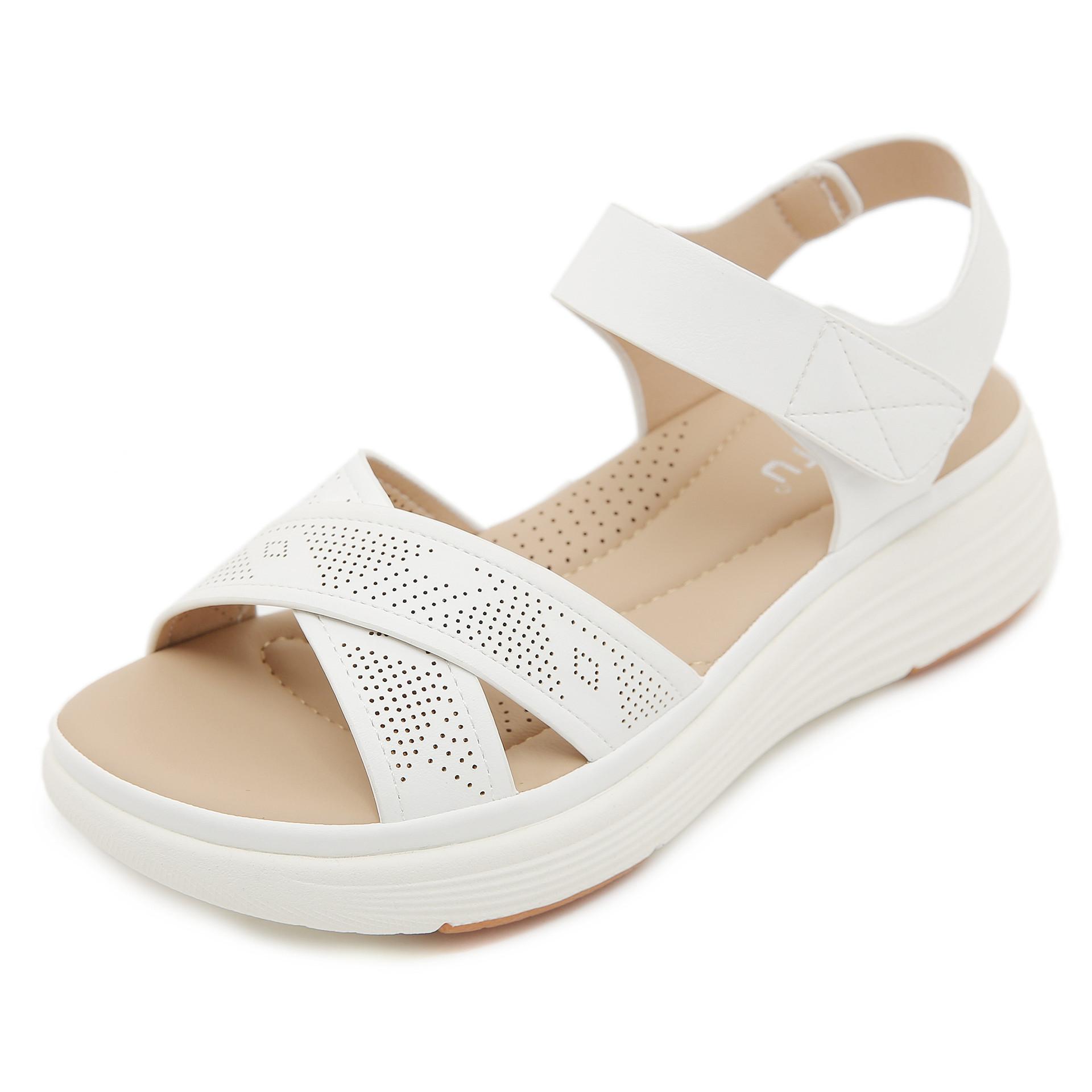 

Fashion Women Sandals Summer Fashion Women Casual Platform Non-slip Comfortable Footwear Shoes for Women 36-41 Sandalias De Mujer 36