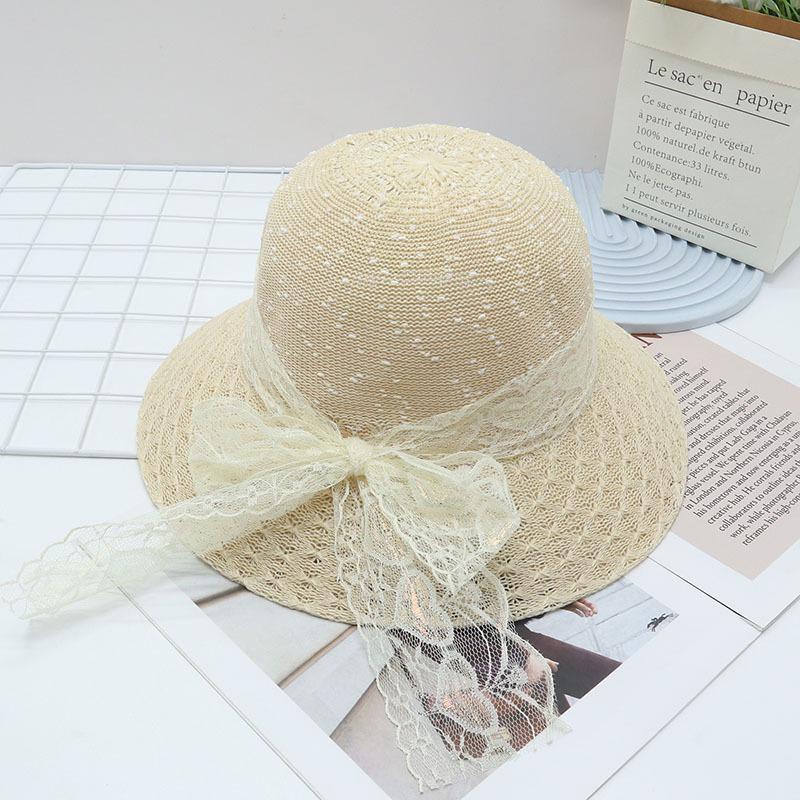 Women's Summer Wide Brim Straw Sun Hat for Beach & Vacation