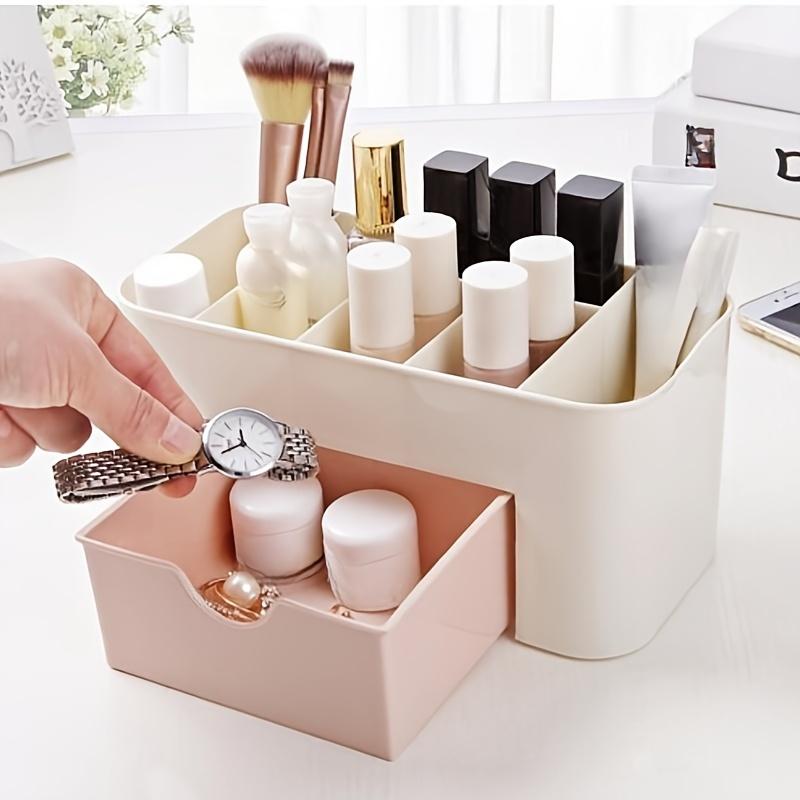 Cosmetics storage drawer sorting box desktop cosmetics storage box jewelry skin care products lipstick facial mask storage box