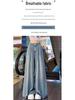 2025 Summer Women's Loose Fit Wide Leg Pants - Slimming, Versatile, Elastic Waist