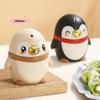 1Pc Cute Penguin-Shaped Automatic Toothpick Dispenser Portable Plastic Case for Adults - Handy Travel Toothpick Holder