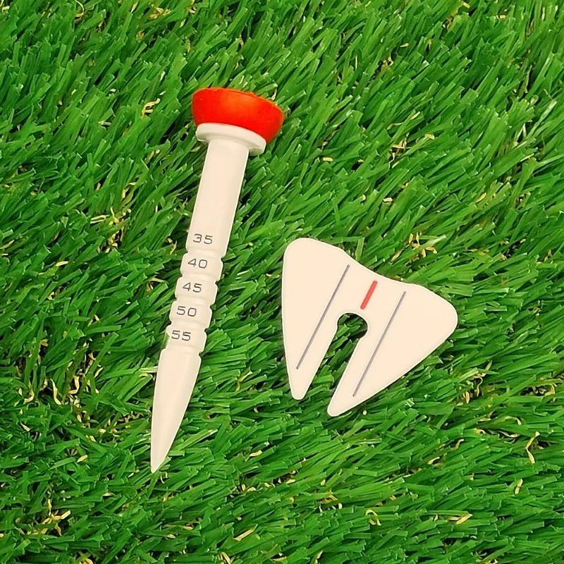 4pcs Golf Adjustable Height with Angle Identification Golf Stud Golf Sports Equipment Accessories Outdoor Sports Equipment