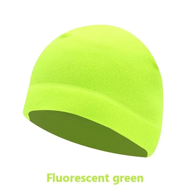 Cold Proof and Warm Outdoor Sports Headcover Fleece Ski Cap Riding Cap Running Hats Cycling Skull Caps for Men and Women
