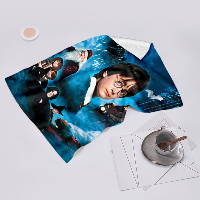 proof beach towel with Harry Potter pattern - soft,absorbent,quick-drying,machine washable - perfect for swimming,camping,bathing