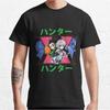 Hunters 90s Retro Anime Hunter X Hunter Manga Shortsleeve Crewneck Tshirt for Men Large Size Adult Tops S6xl