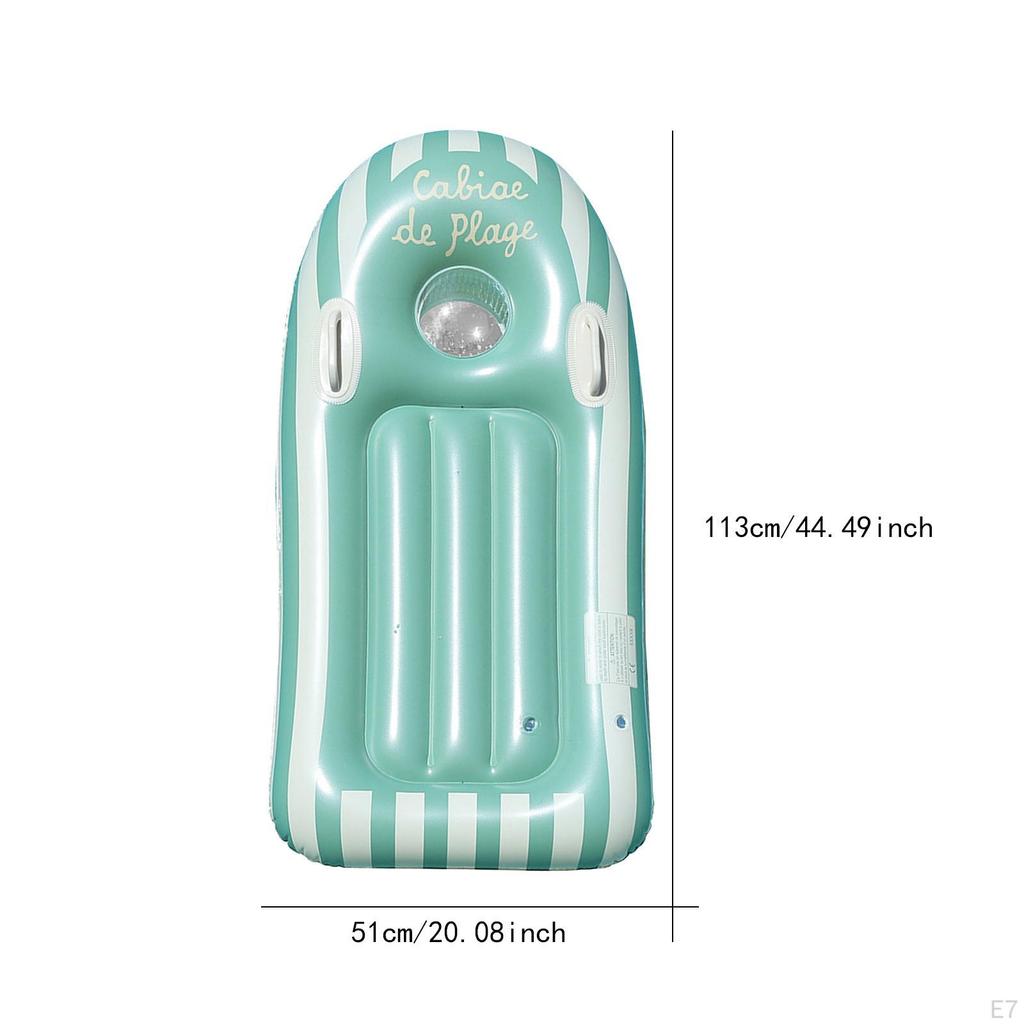 Inflatable Body Board Water Toy Surfboard for Beach Summer Party