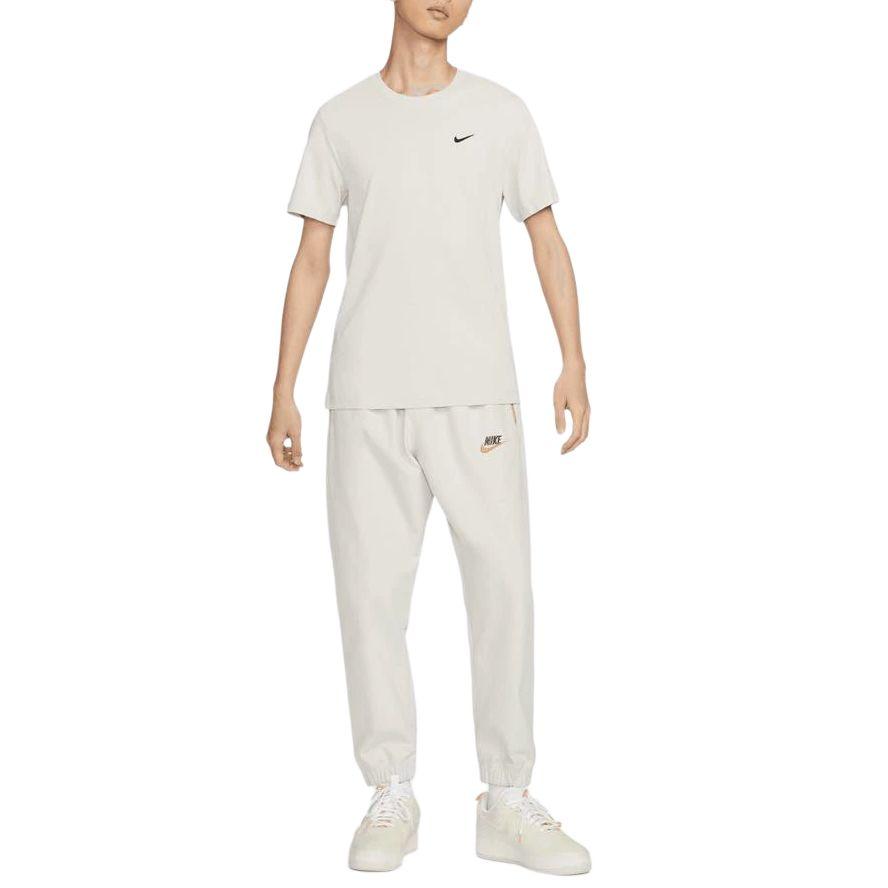 New Nike T Shirts Men's Light Bone BV0508-072