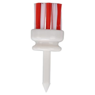 Golf Tees Plastic Long Ball Base Low Friction Brush Support Tee for Long Distant Hit