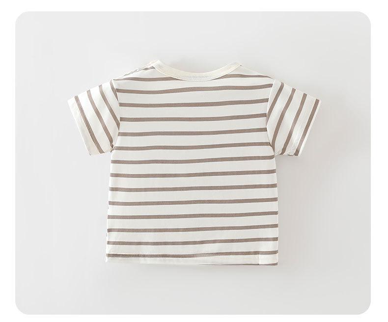 Children's Summer Short-Sleeve T-Shirt for Boys & Girls