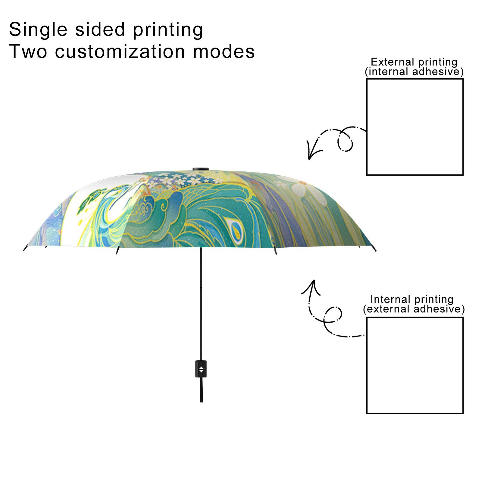 

Personalized Vinyl Sun Umbrella Umbrellas One Size