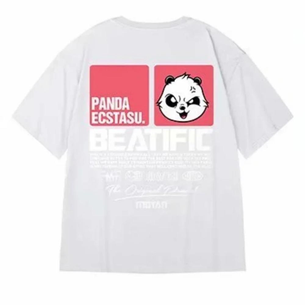 Sommer Ny Casual Løs T-skjorte Kortermet Herremote Løs Trykk Stor 8XL Hip Hop Parbekledning Halv Erm Bomullstopp